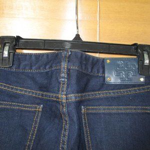 Tory Burch Dark Denim Straight Leg Jeans Size 29